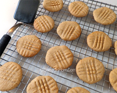 Honey Peanut Butter Cookies