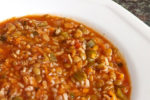 Spicy Salsa Lentil Soup