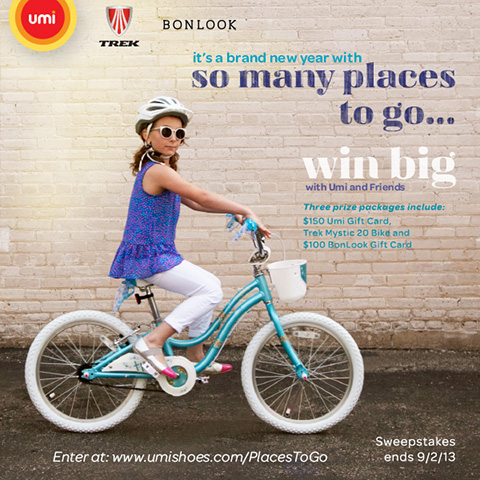 Umi, Trek, Bon Look Sweepstakes