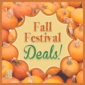 Fall Festival Deals