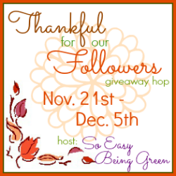 Thankful for Our Followers Giveaway Hop