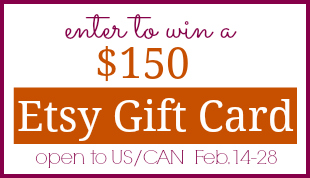 Etsy Gift Card Giveaway