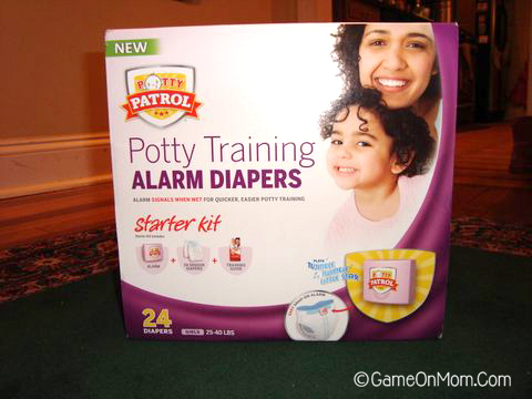 Potty Patrol Potty Training Alarm Diapers Starter Kit