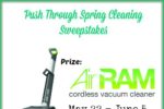 Push Through Spring Cleaning Sweepstakes