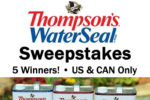 Thompson's Waterseal Giveaway
