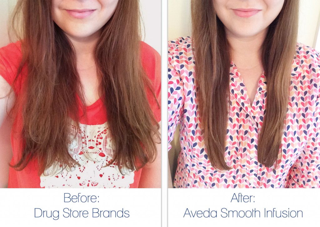 aveda before after