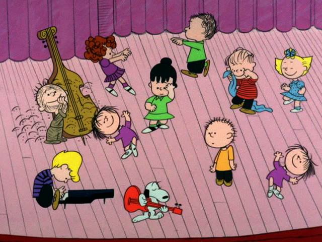 A Charlie Brown Christmas Dance Scene