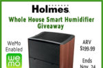 Holmes Humidifier Giveaway