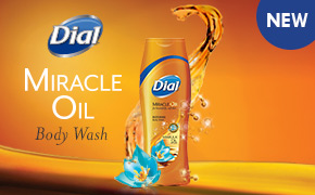New Dial Miracle Oil Body Wash