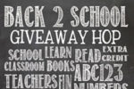 Back to School Giveaway Hop 2015