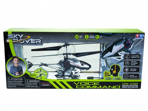 Auldey Toys Sky Rover Voice Command Helicopter