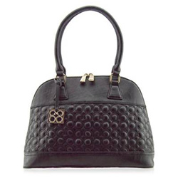 88 Handbags Margaret Quilted Dome Satchel