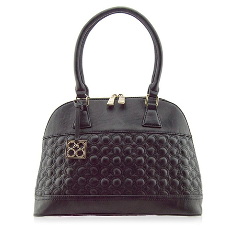 Margaret Quilted Dome Satchel