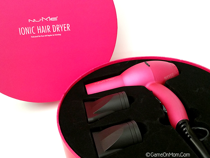 NuMe Ionic Hair Dryer Box