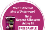 Depend Silhouette Active Fit Free Sample