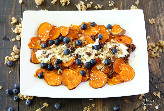 Breakfast Sweet Potato Nachos