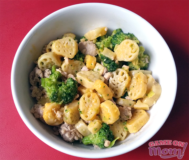 Spiderman Pasta with Broccoli