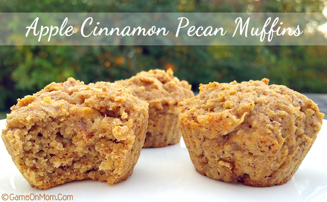 Apple Cinnamon Pecan Muffins