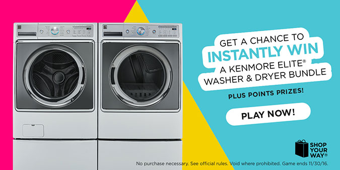 Kenmore Elite Instant Win