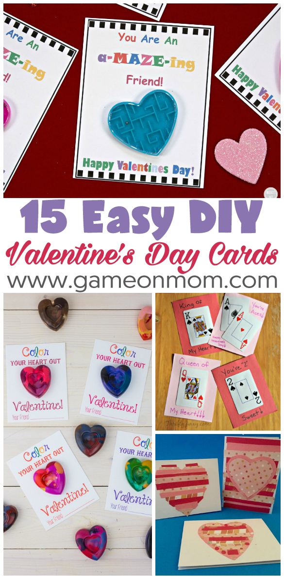 15 DIY Valentine's Day Cards