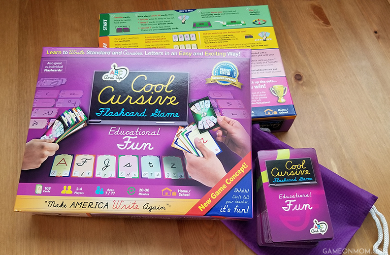 Cool Cursive Flashcard Game