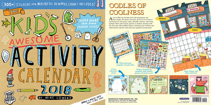 Kid's Awesome Activity Calendar