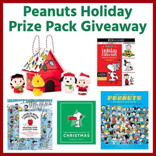 Peanuts Holiday Prize Pack Giveaway