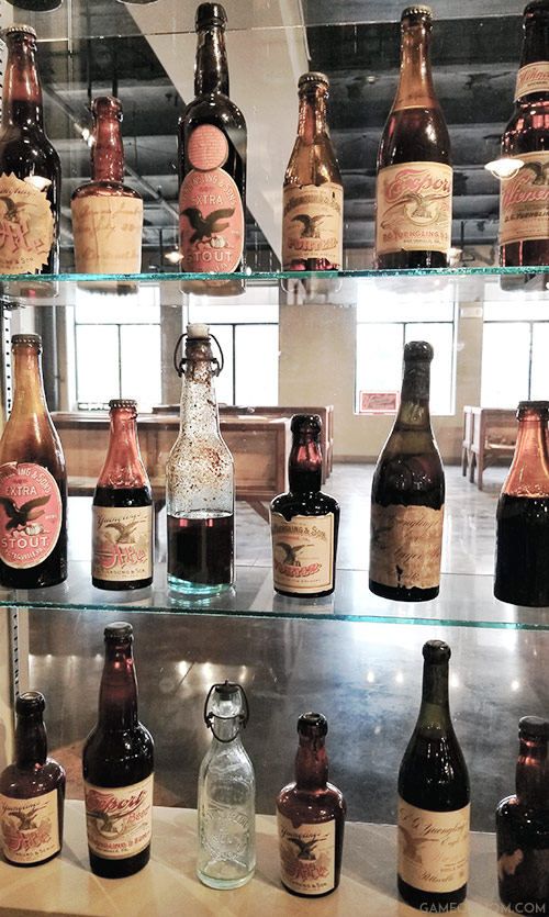Yuengling Brewery Museum - Old Bottles