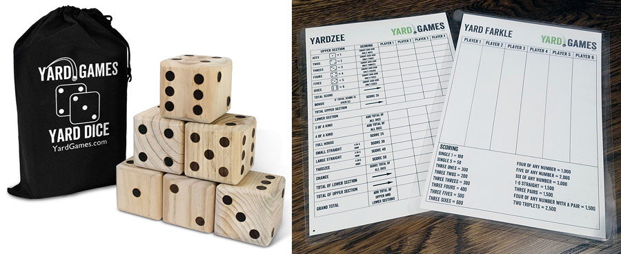 Giant Yard Dice