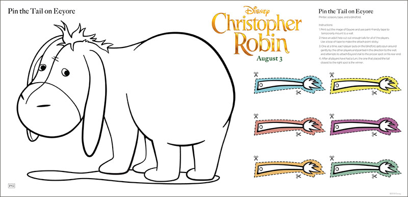 Pin the Tail on Eeyore