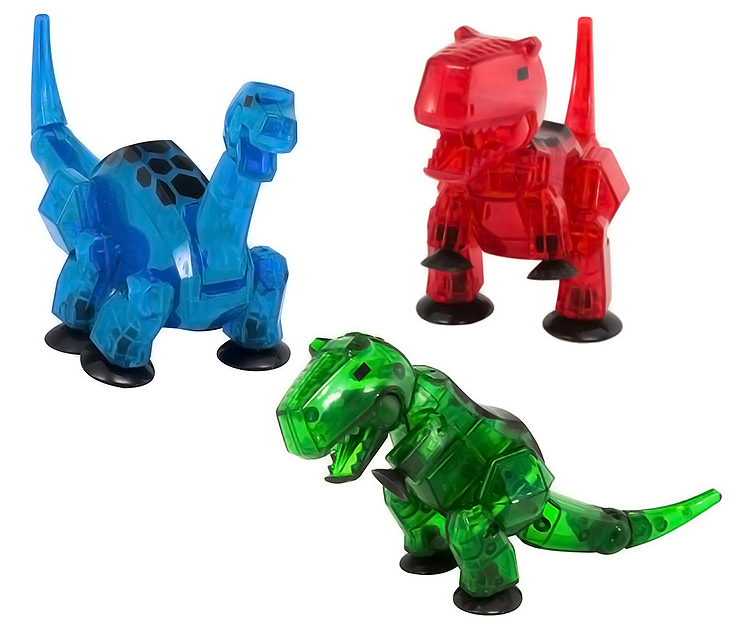 StikBot Mega Dinos: StikBrontosaurs, StikCarnotaurus, & StikT-REX