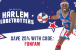 Save 25% on Harlem Globetrotters Tickets