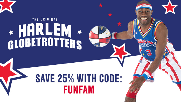 Save 25% on Harlem Globetrotters Tickets