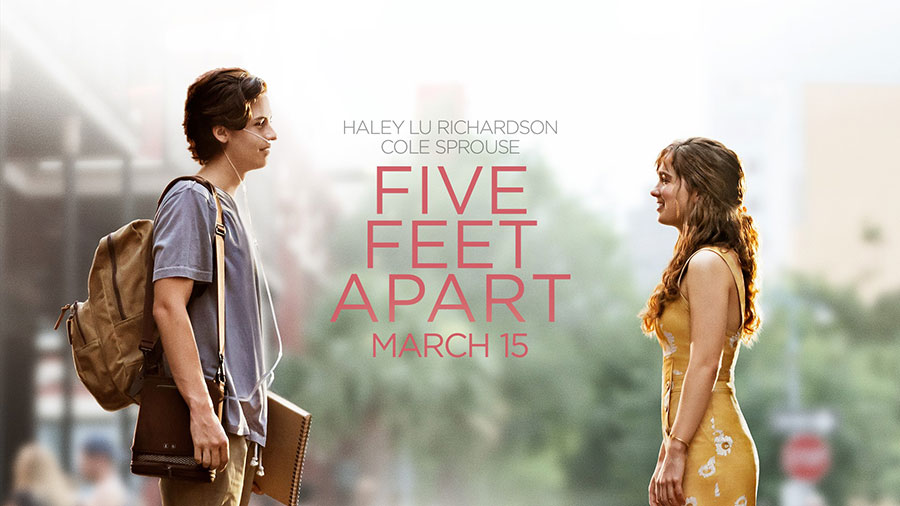 Five Feet Apart Coming to Theaters + Prize Pack Giveaway - Game On Mom