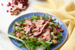 Mediterannean Diet Recipe: Lamb, Kale, and Pomegranate Salad