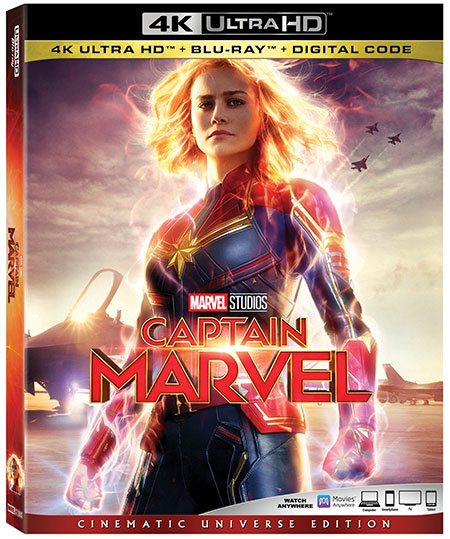 Captain Marvel Bluray