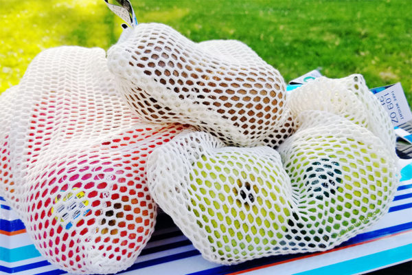 Wowe Lifestyle Organic Cotton Mesh Produce Bags