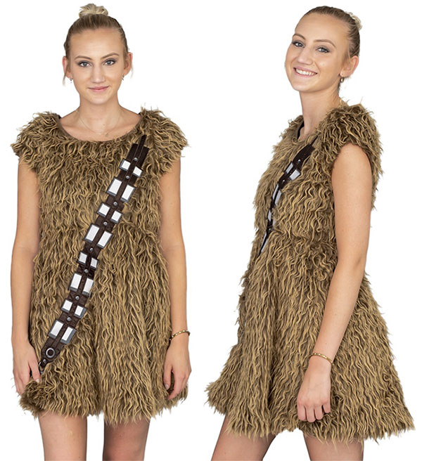 Furry Chewbacca Dress Costume