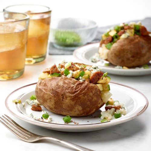 Chicken Sausage Stuffed Potatoes Recipe