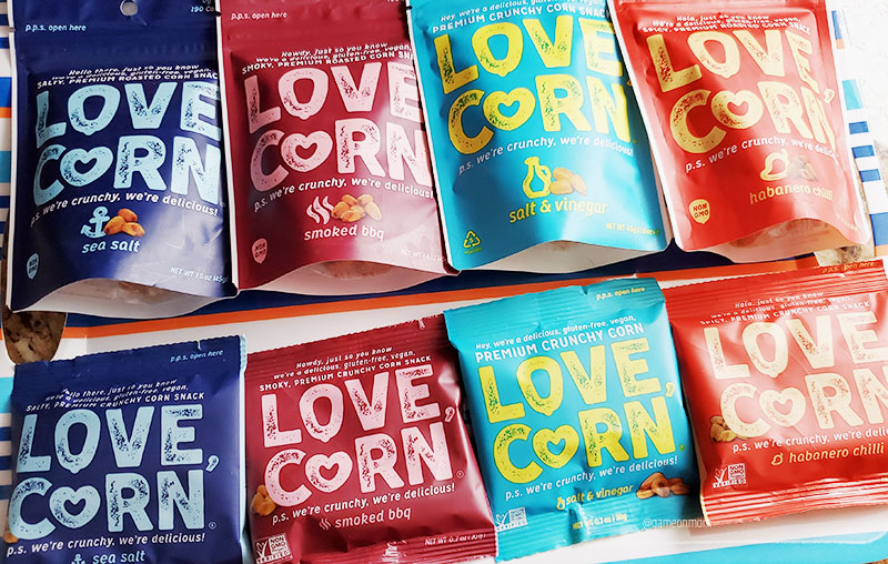 Love Corn Corn, Premium, Habanero Chilli, Crunchy - 4 oz