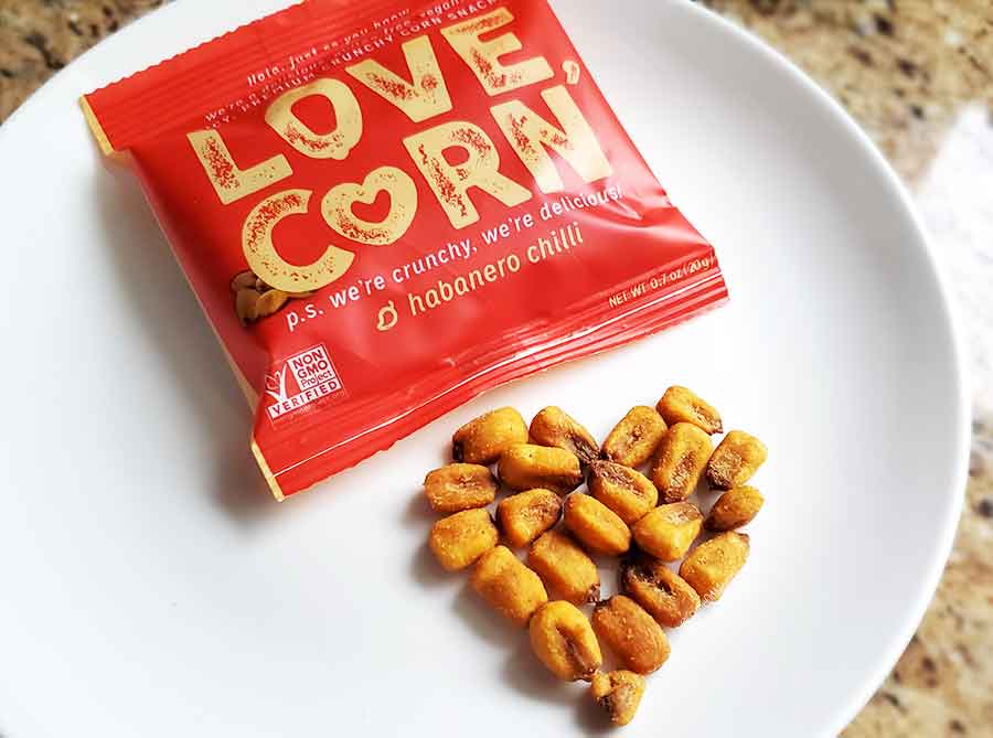 LOVE CORN  Delicious Crunchy Corn Snacks