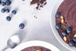 Chocolate Almond Blueberry Smoothie Bowl Recipe