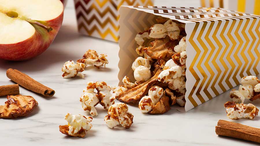 Caramel Apple Popcorn Recipe