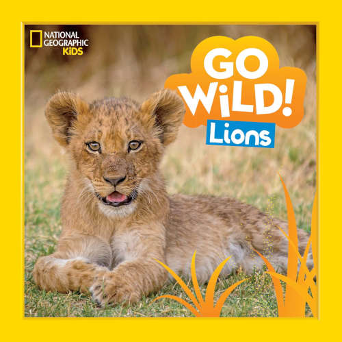 Go Wild! Lions Book